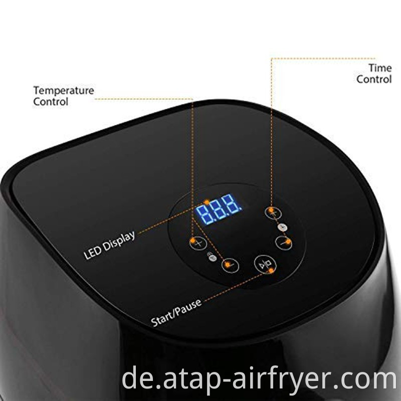 Digital Electric Air Fryer Toaster Without Oil Oven